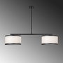 Opviq Way - 11621 Lámpara de araña en blanco y negro